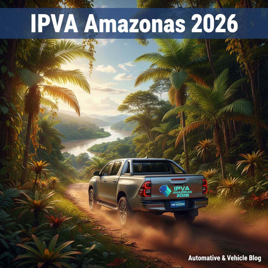 IPVA 2026 no Amazonas: Tabela de Alíquotas, Datas e Pagamento