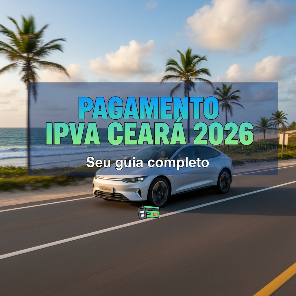 IPVA 2026 no Ceará: Tabela de Alíquotas, Calendário e Pagamento