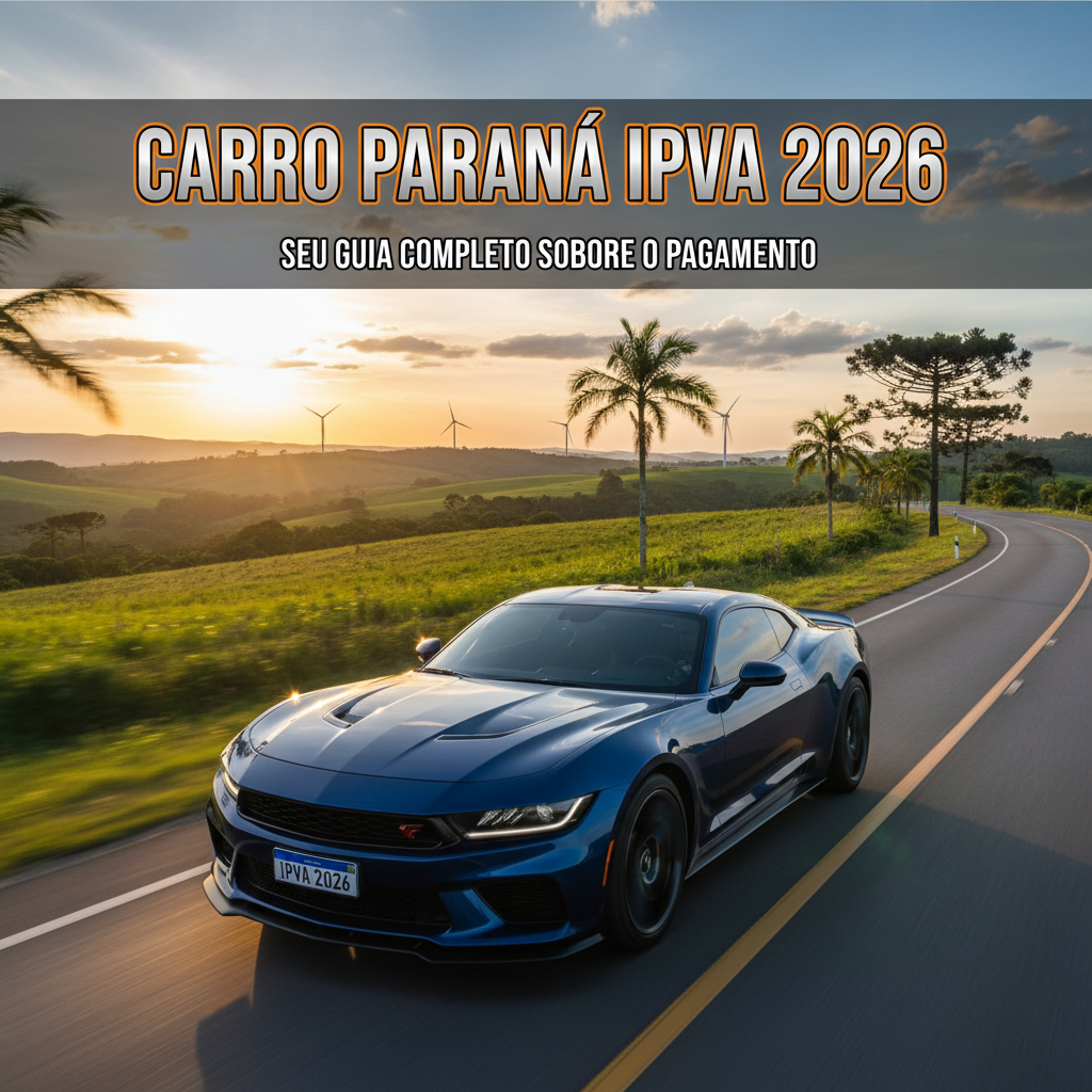 IPVA 2026 no Paraná: Alíquotas, Prazos e Pagamento